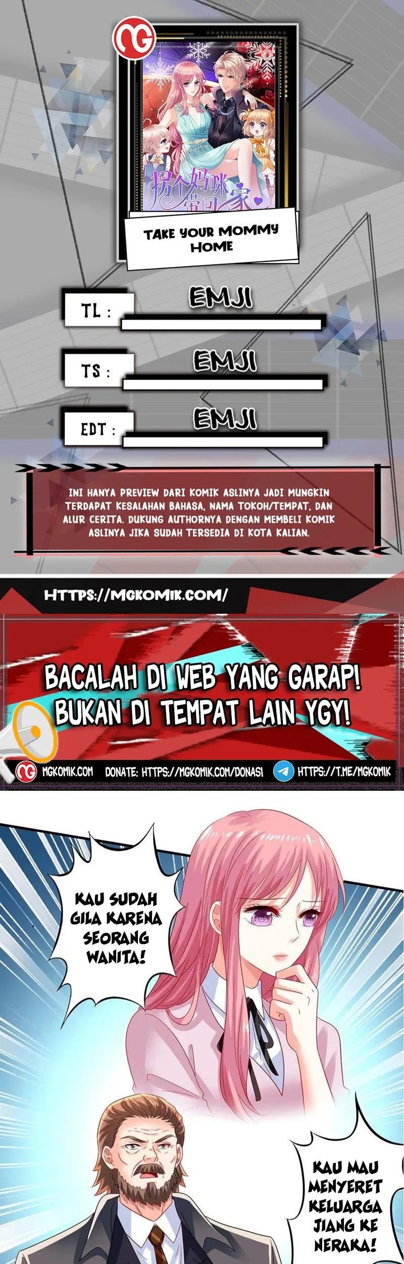 Komik Take Your Mommy Home Chapter 404 gambar 1