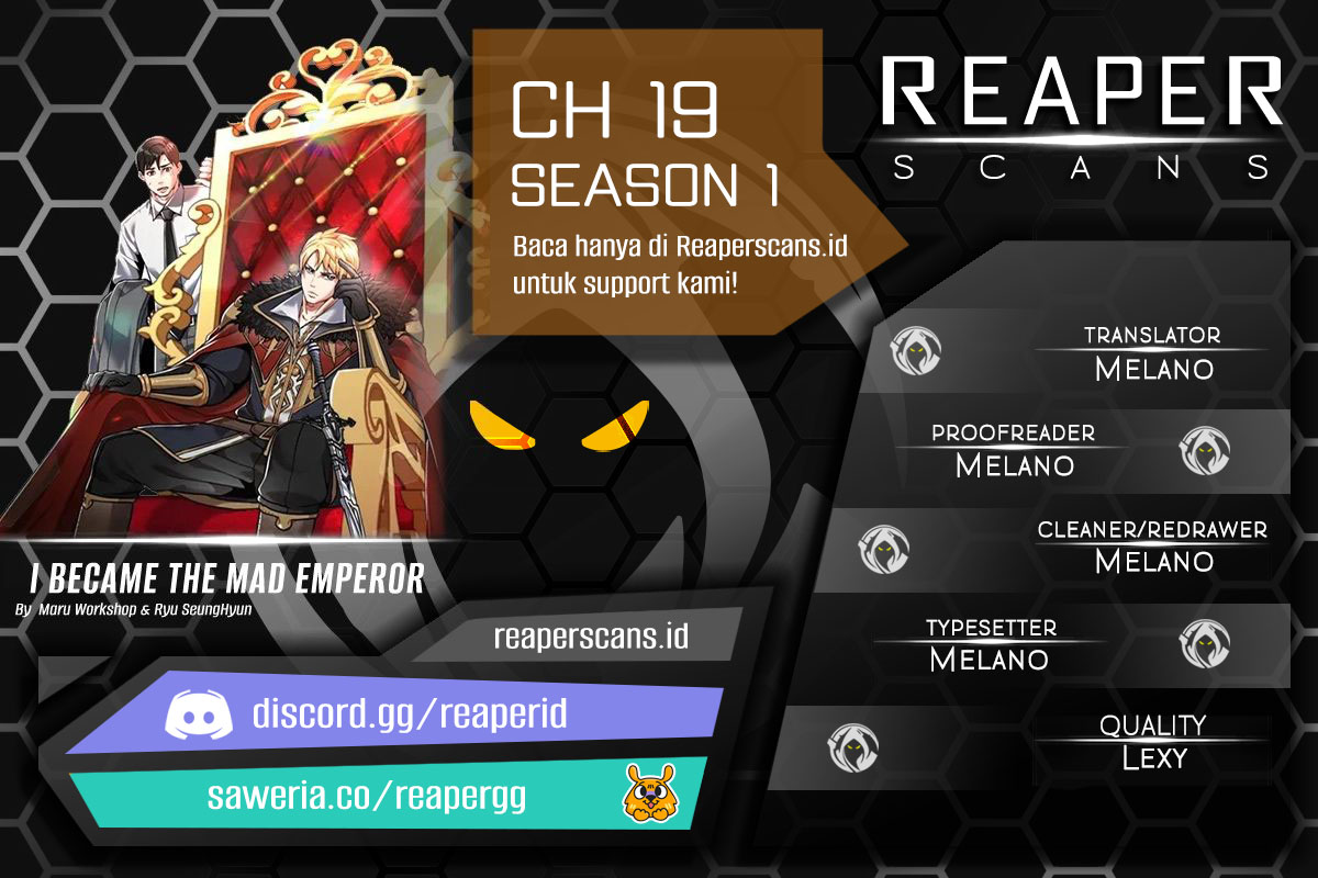 Komik I Became the Mad Emperor Chapter 19 gambar 1