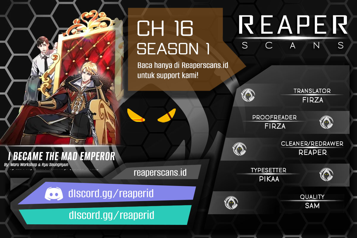 Komik I Became the Mad Emperor Chapter 16 gambar 1
