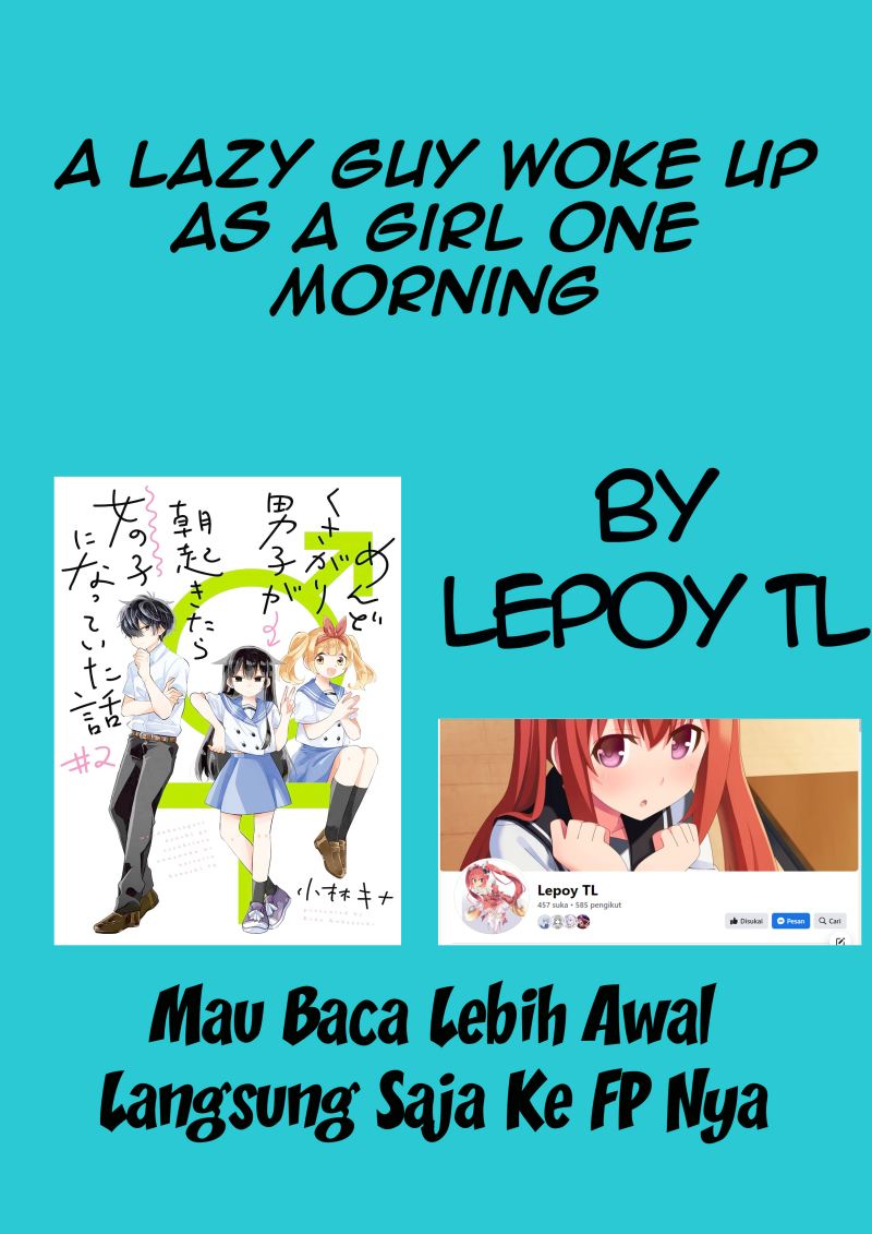 Komik A Lazy Guy Woke Up as a Girl One Morning Chapter 08 gambar 1