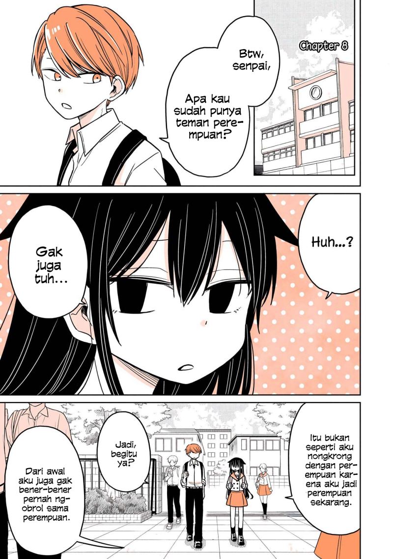 Manga A Lazy Guy Woke Up as a Girl One Morning Chapter 08 gambar 2
