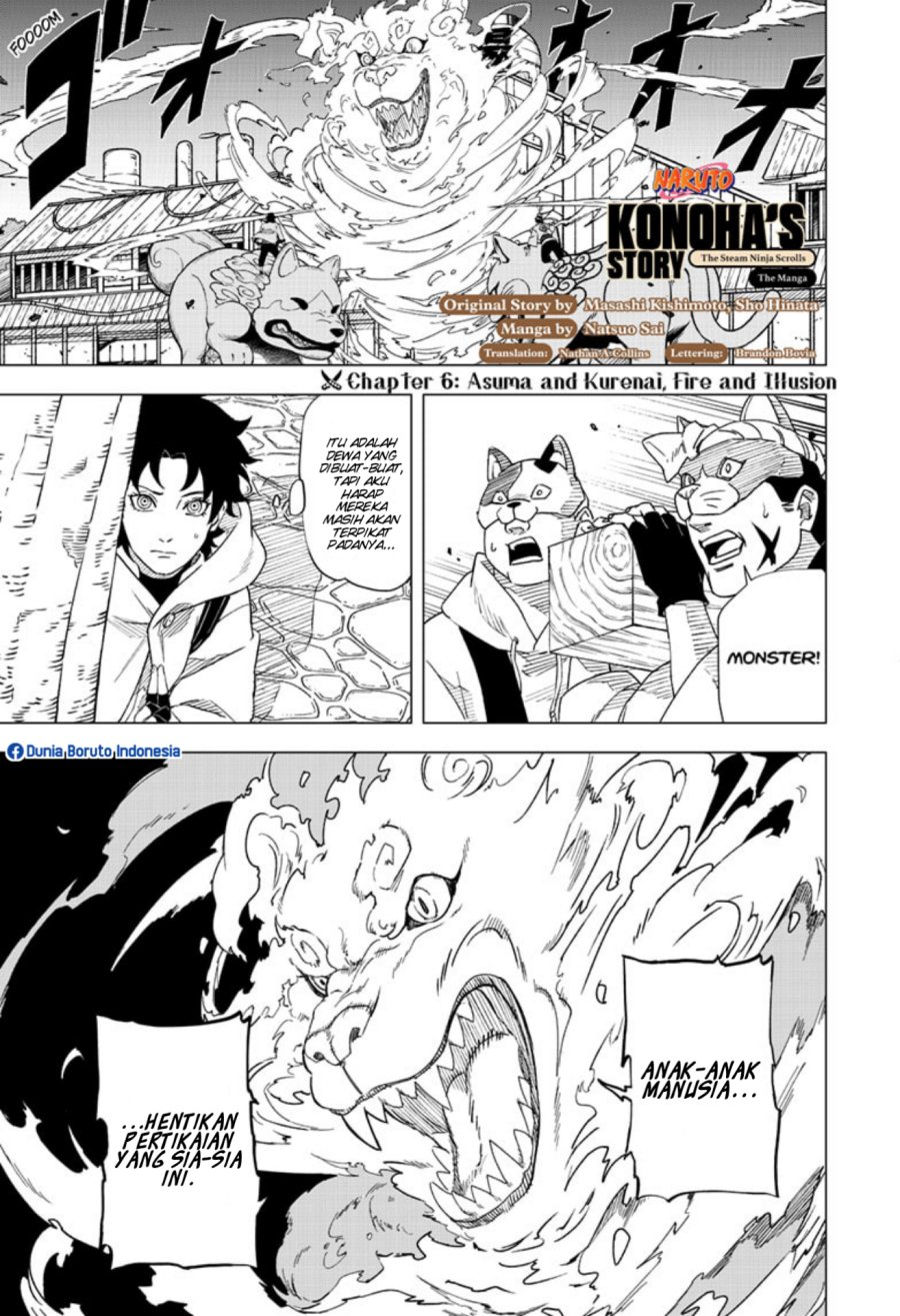 Komik Naruto: Konoha’s Story—The Steam Ninja Scrolls Chapter 06 gambar 1