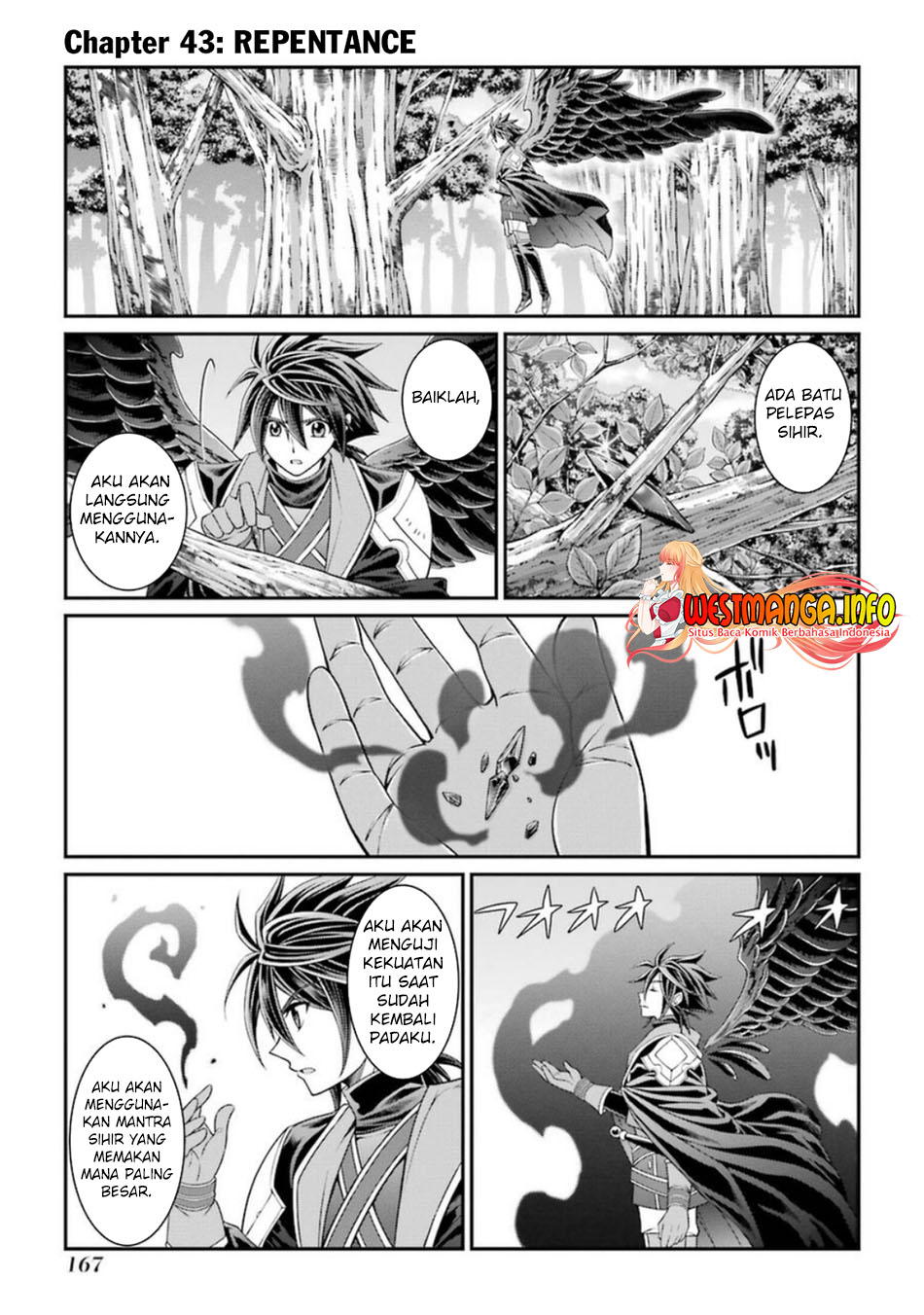 Manga Shikkoku tsukai no saikyo yusha nakama zen’in ni uragira retanode saikyo no mamono Chapter 43 gambar 2