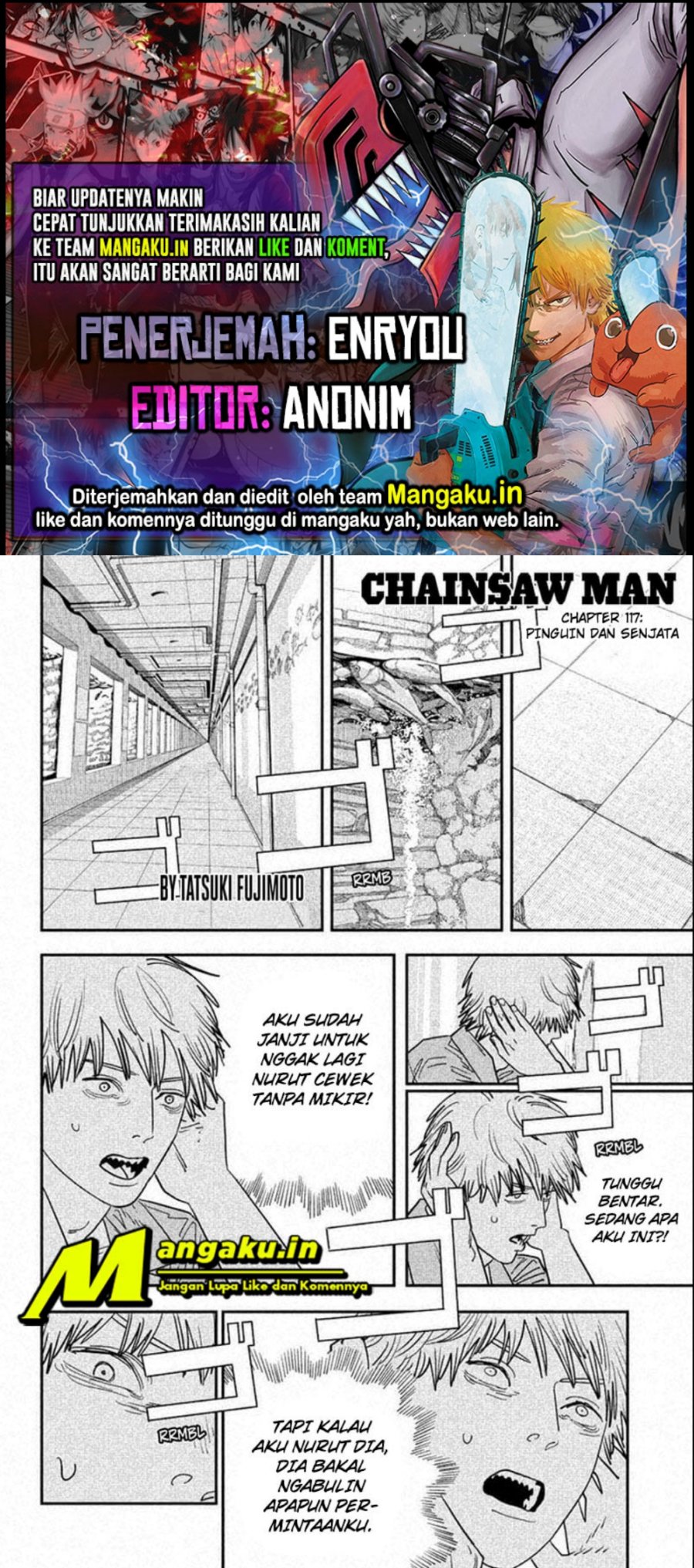 Komik Chainsaw Man Chapter 117 gambar 1