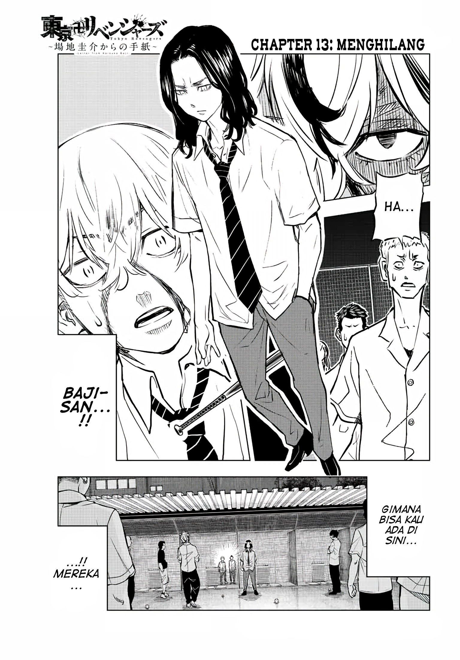 Komik Tokyo 卍 Revengers: Baji Keisuke Kara no Tegami Chapter 13 gambar 1