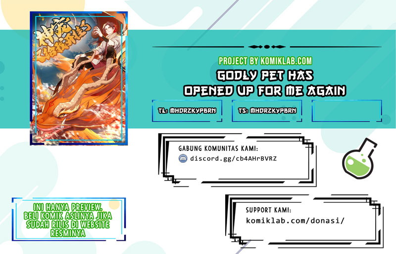 Komik Godly Pet Has Opened Up for Me Again Chapter 51 gambar 1