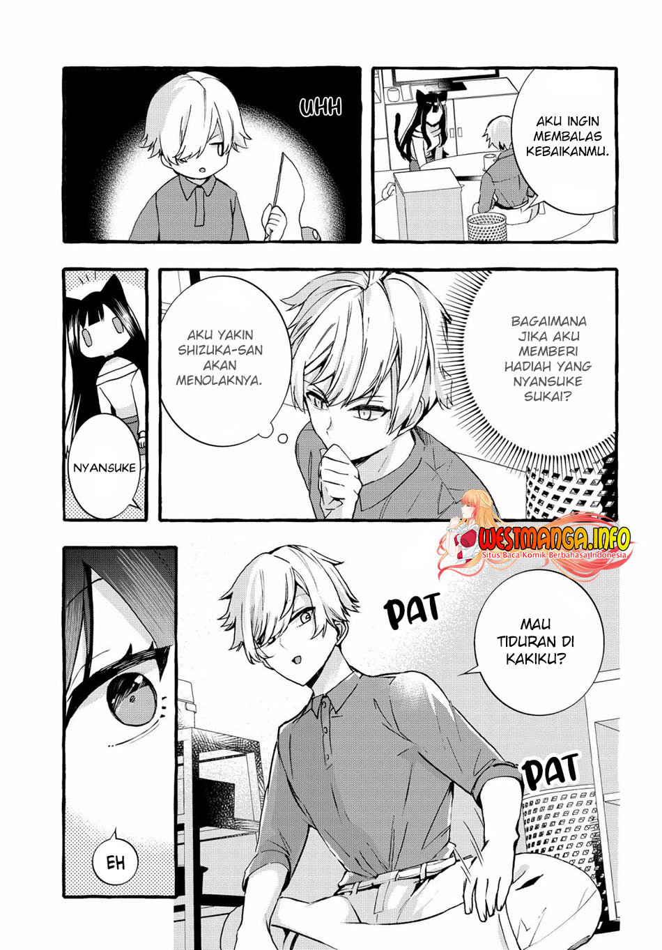 Chiteki de Cool na Kouhai Bijo, Ore no Kai Neko ni naru Chapter 03 - Halaman 9