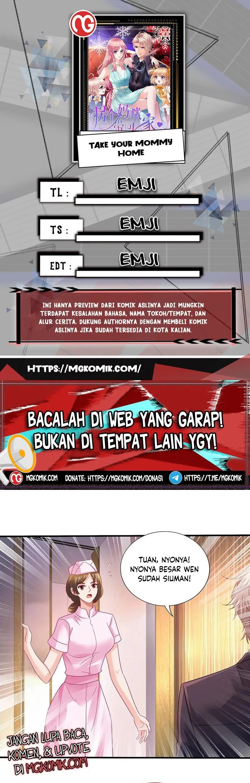 Komik Take Your Mommy Home Chapter 406 gambar 1