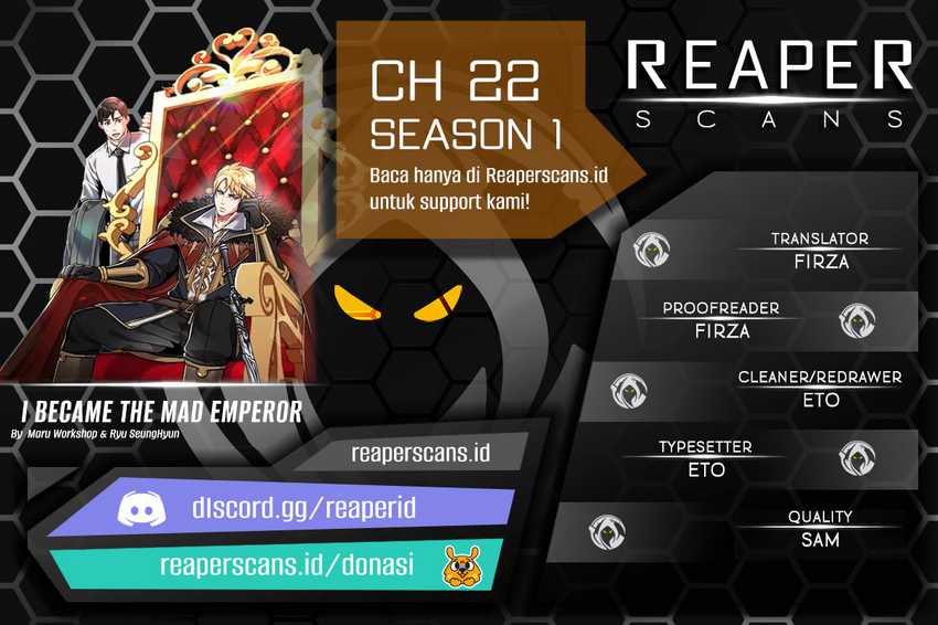 Komik I Became the Mad Emperor Chapter 22 gambar 1