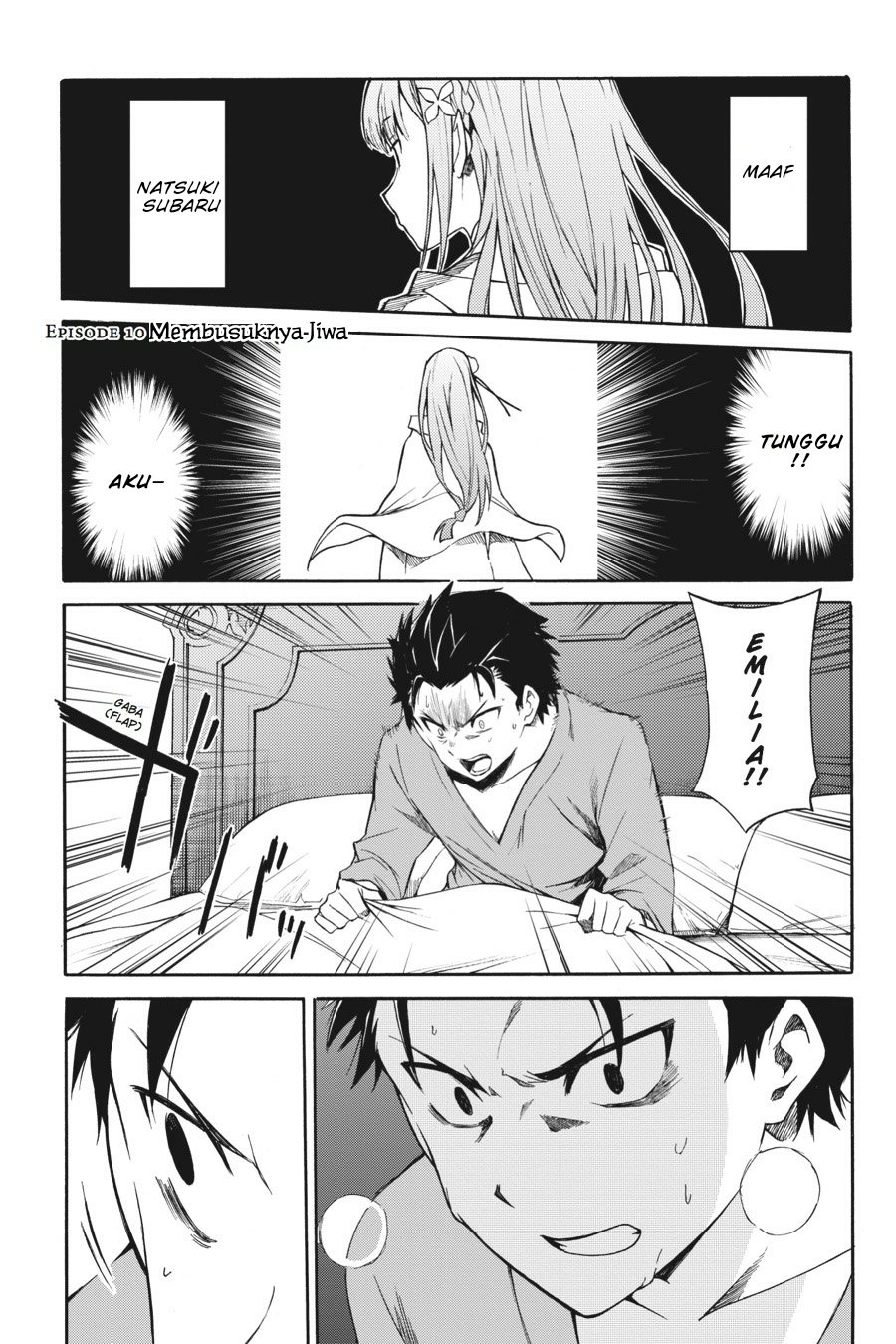 Komik Re:Zero Kara Hajimeru Isekai Seikatsu – Daisanshou – Truth of Zero Chapter 10 gambar 1