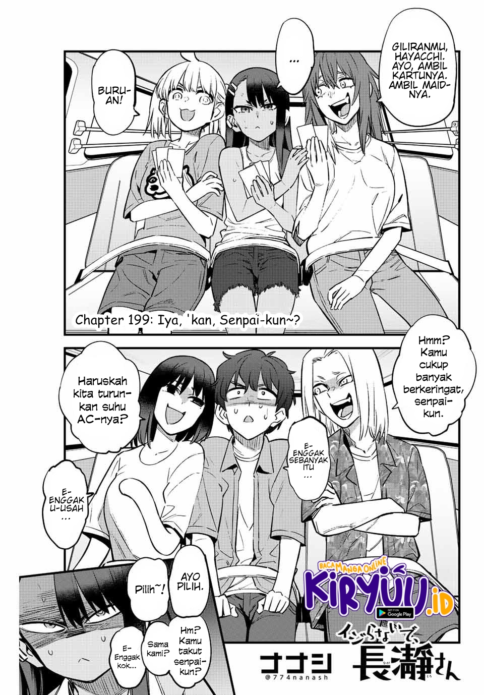 Manga Ijiranaide, Nagatoro-san Chapter 119 gambar 2