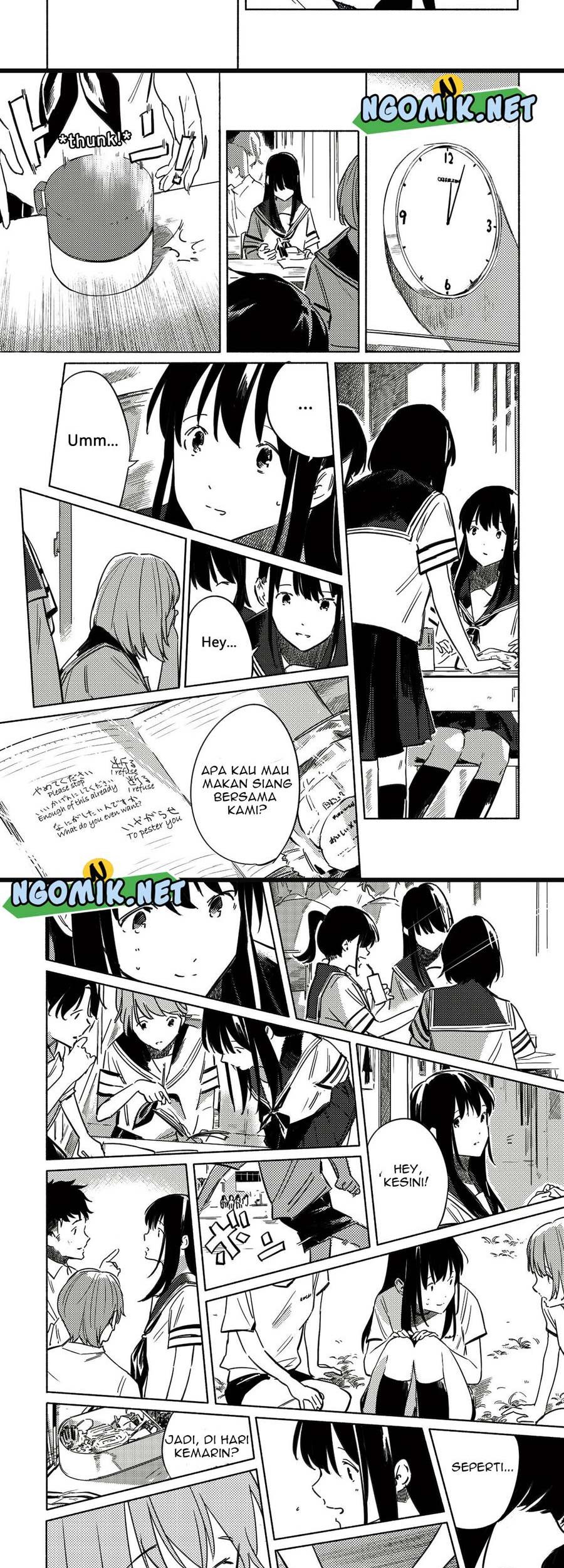 Aozora to Kumorizora Chapter 09 - Halaman 4
