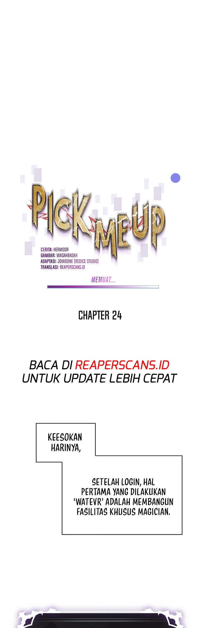 Manhwa Pick Me Up Chapter 24 gambar 2