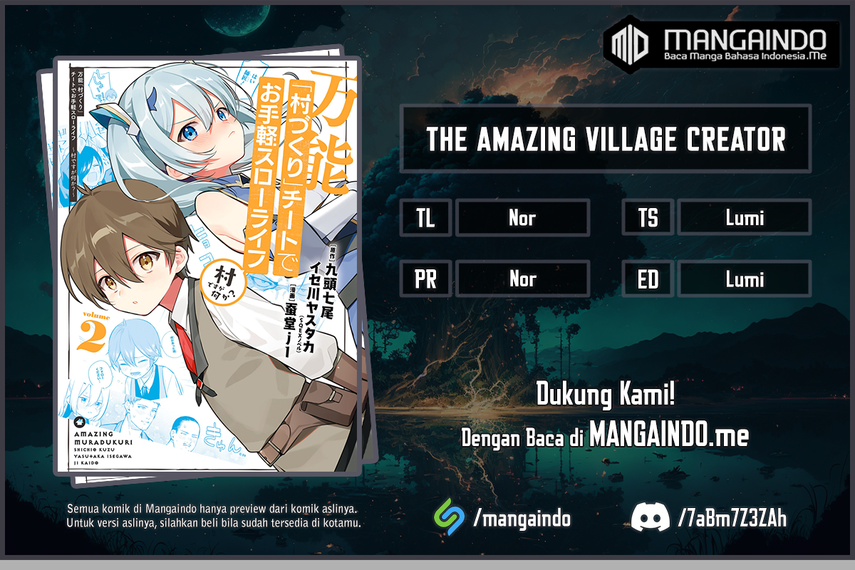 Komik The Amazing Village Creator: Slow Living with the Village Building Cheat Skill Chapter 13 gambar 1