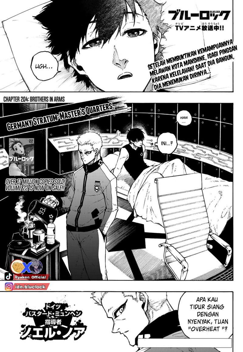 Manga Blue Lock Chapter 204 gambar 2