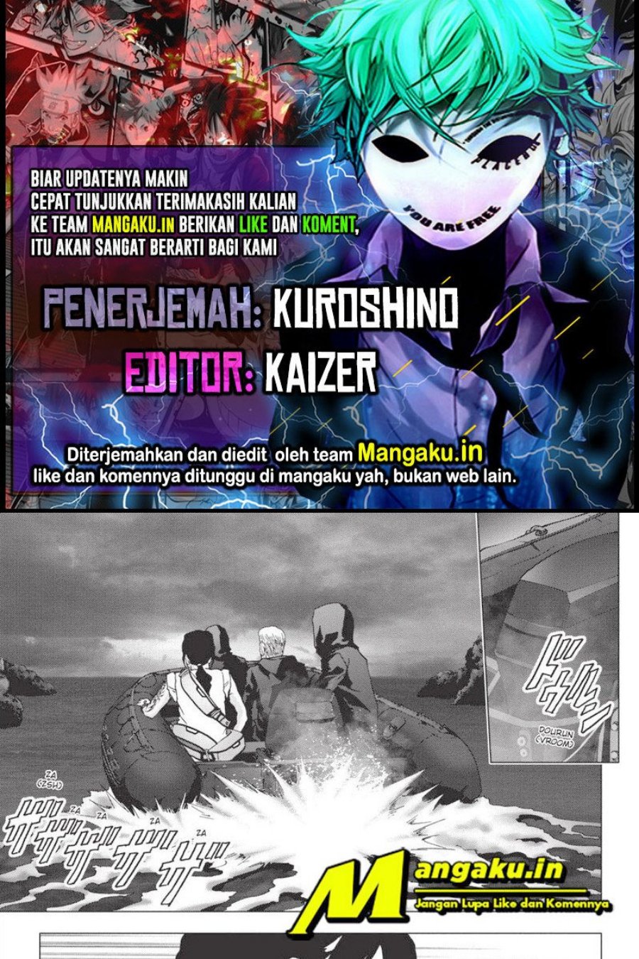 Komik Btooom! Chapter 114.2 gambar 1