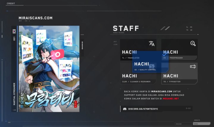 Komik Martial Streamer Chapter 01 gambar 1