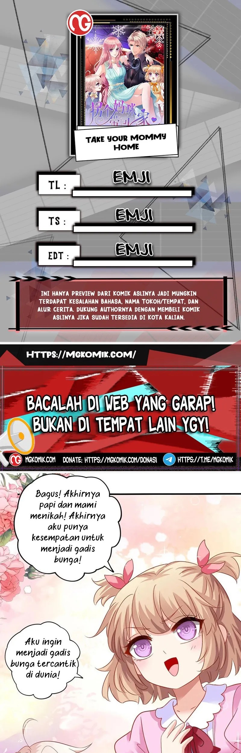 Komik Take Your Mommy Home Chapter 407 gambar 1