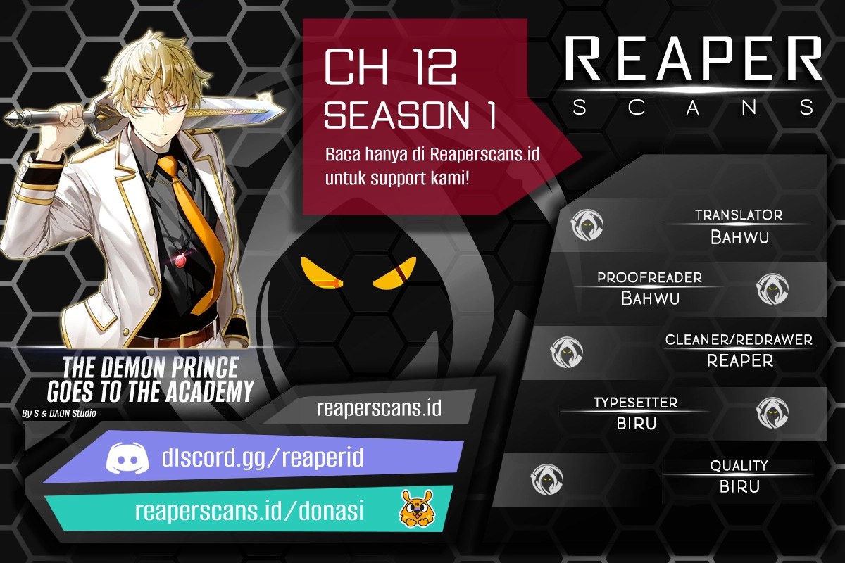 Komik The Demon Prince Goes to the Academy Chapter 12 gambar 1