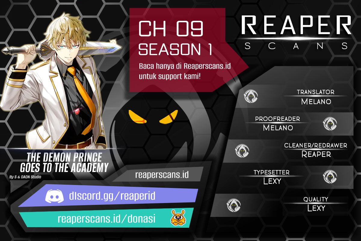 Komik The Demon Prince Goes to the Academy Chapter 9 gambar 1