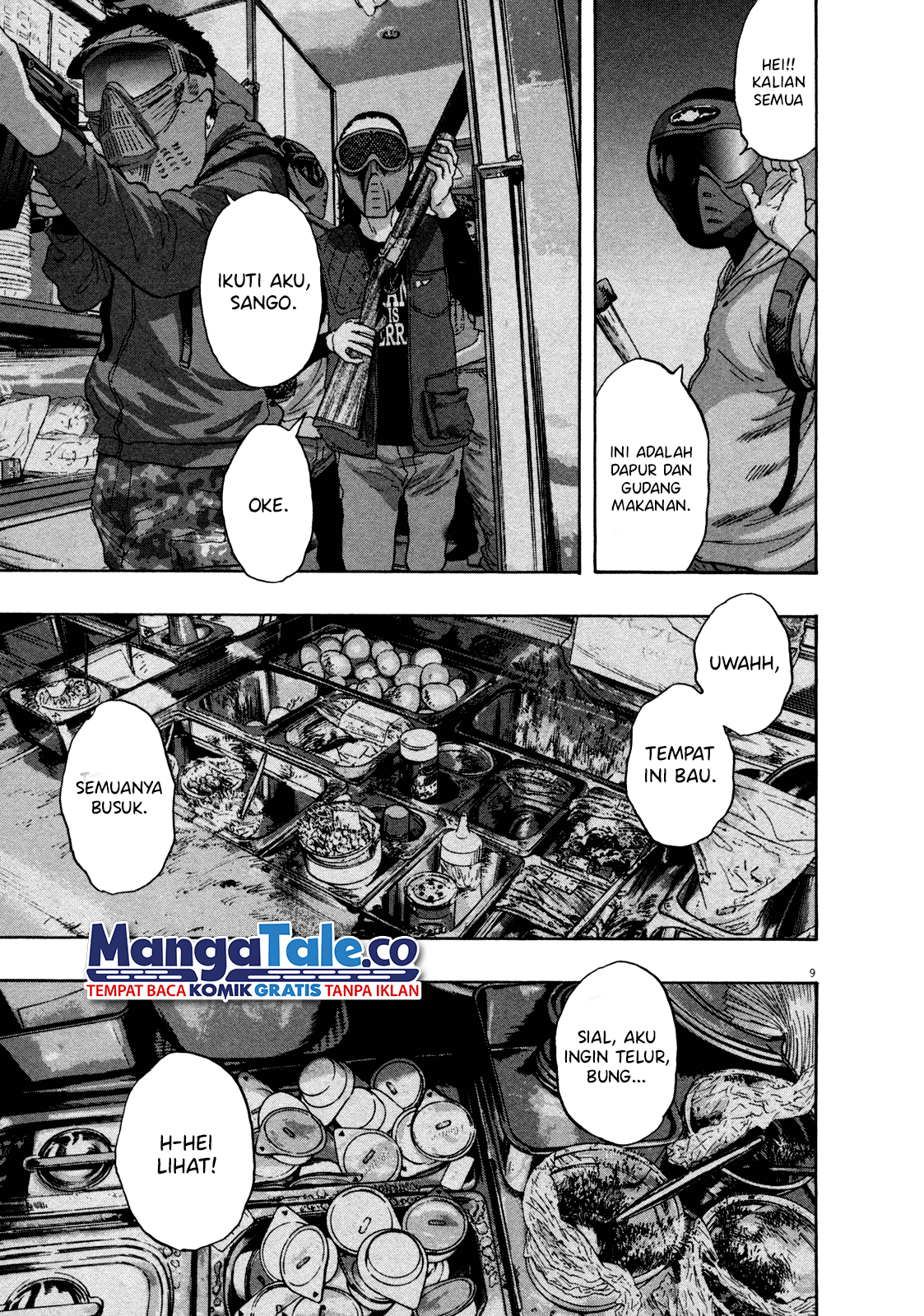 I Am a Hero Chapter 80 - Halaman 9