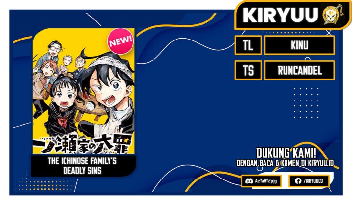 Komik The Ichinose Family’s Deadly Sins Chapter 09 gambar 1