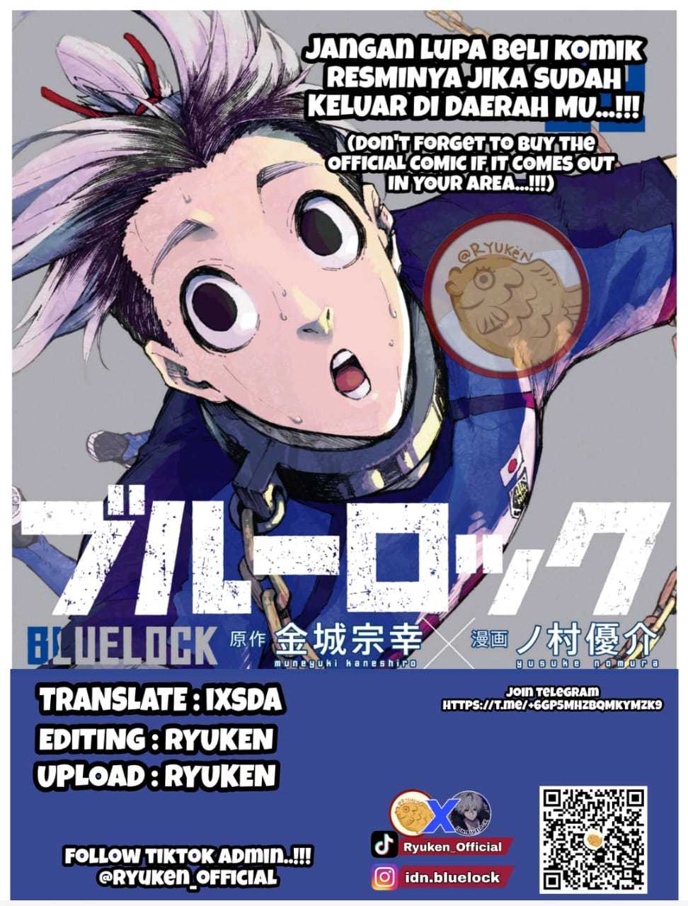 Komik Blue Lock Chapter 205 gambar 1
