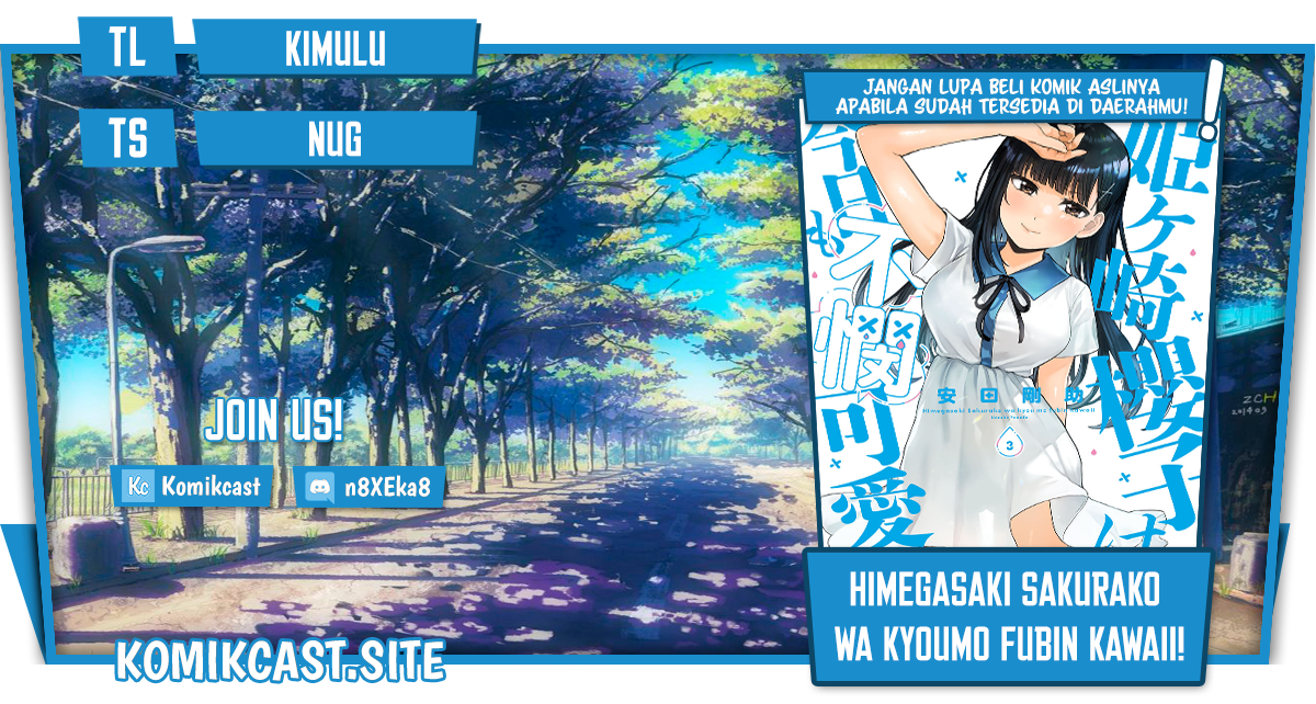Komik Himegasaki Sakurako wa Kyoumo Fubin Kawaii! Chapter 19 gambar 1
