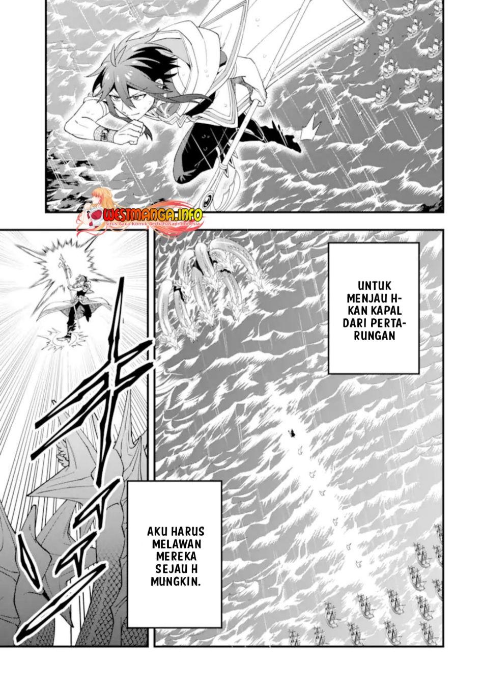 Kouryakuhon o Kushi Suru Saikyou no Mahoutsukai ~”meirei sa sero” to wa Iwa Senai Oreryuu Mao Tobatsu Saizen Ruuto ~ Chapter 41.1 - Halaman 7