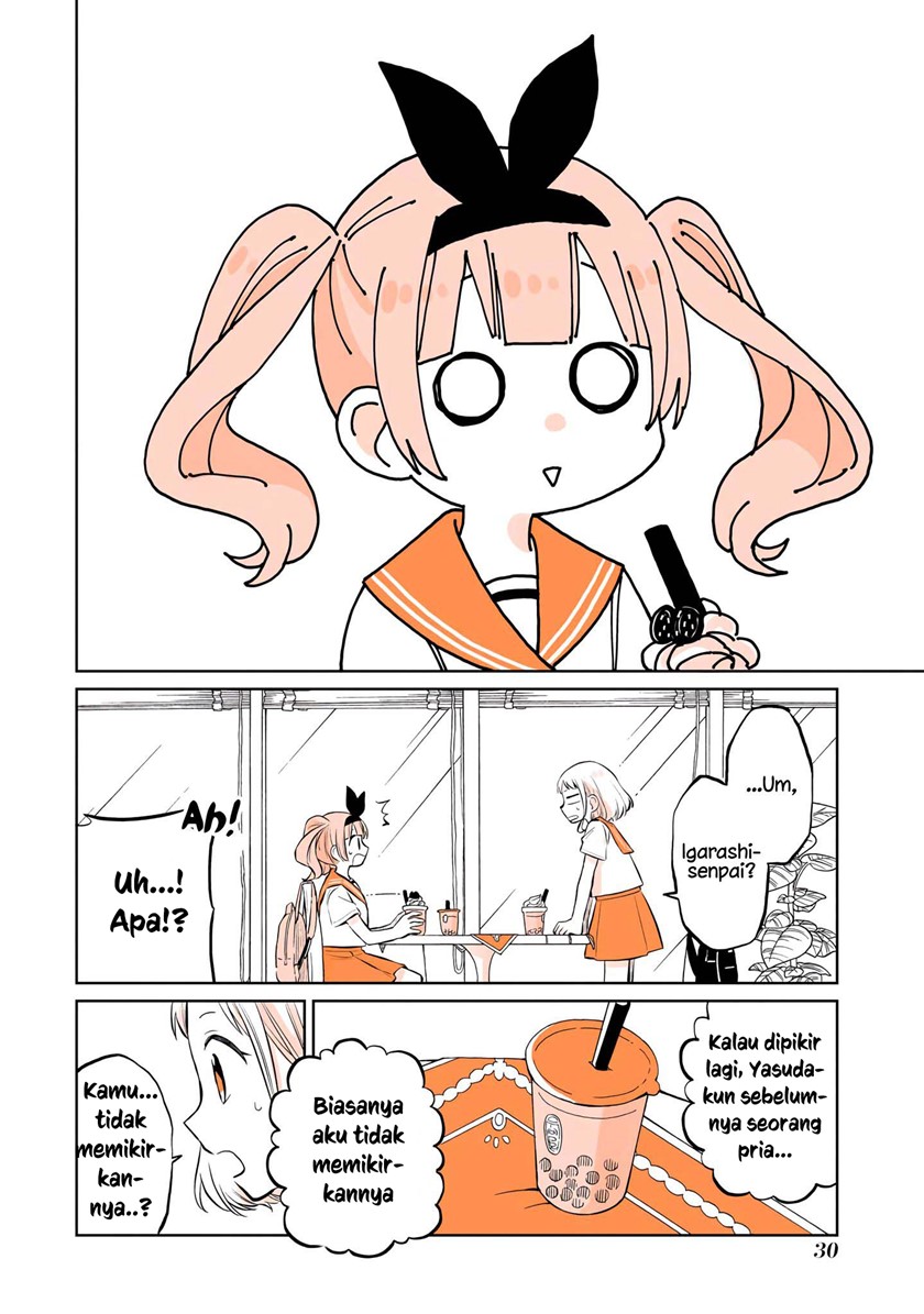 A Lazy Guy Woke Up as a Girl One Morning Chapter 10 - Halaman 15