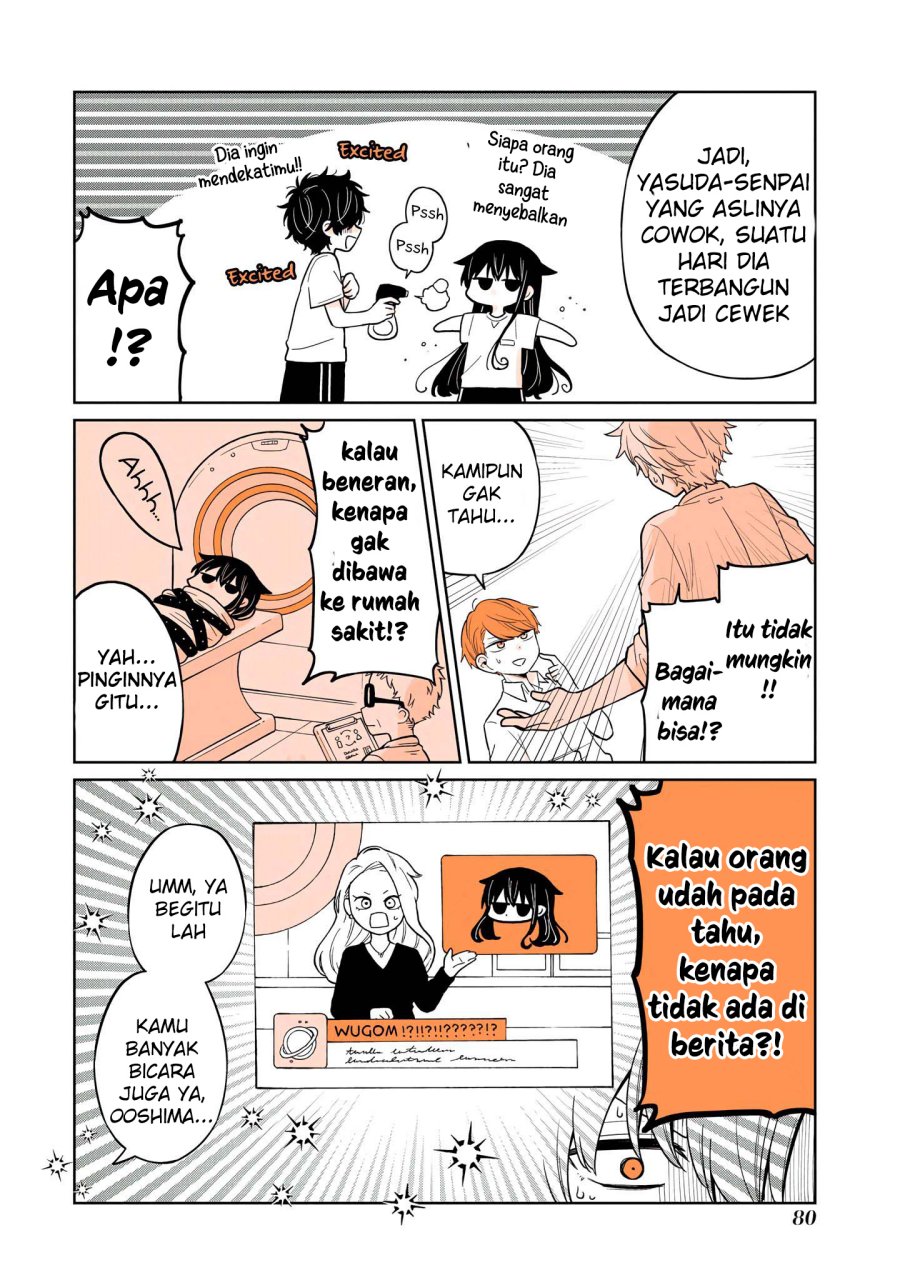 A Lazy Guy Woke Up as a Girl One Morning Chapter 13 - Halaman 15