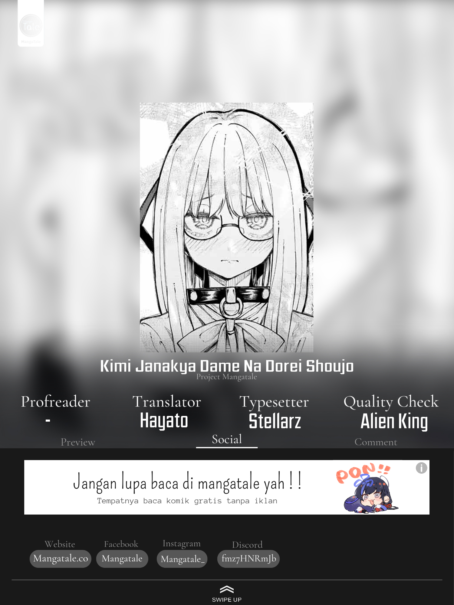 Komik Kimi Janakya Dame na Dorei Shoujo Chapter 11 gambar 1