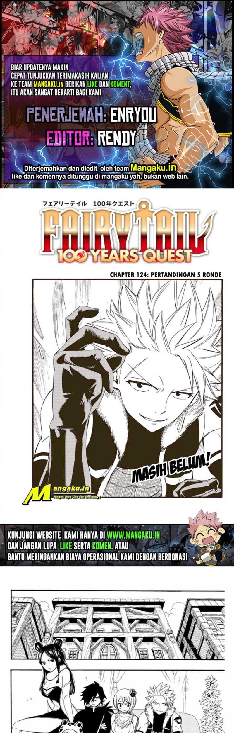 Komik Fairy Tail: 100 Years Quest Chapter 124 gambar 1