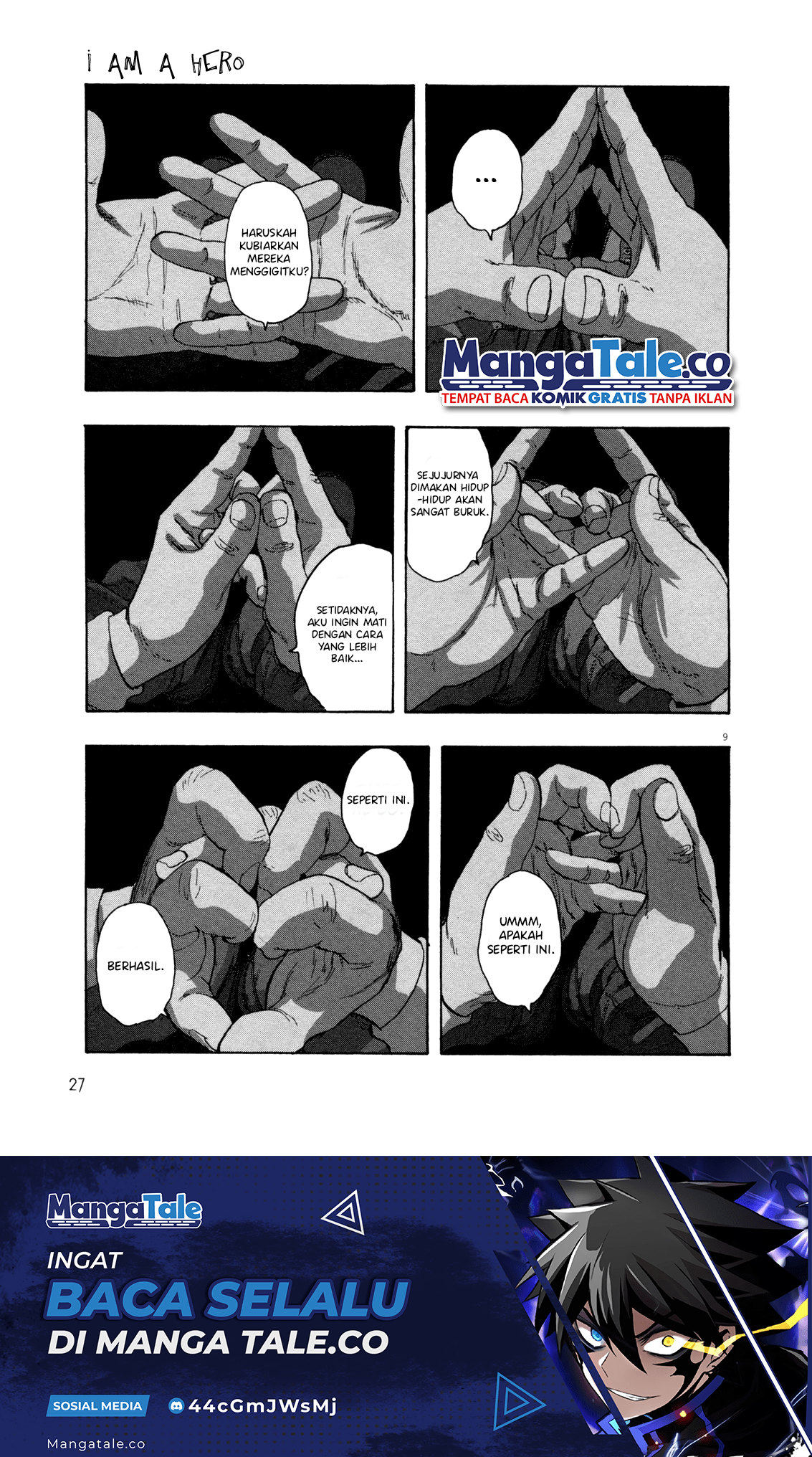 I Am a Hero Chapter 83 - Halaman 9