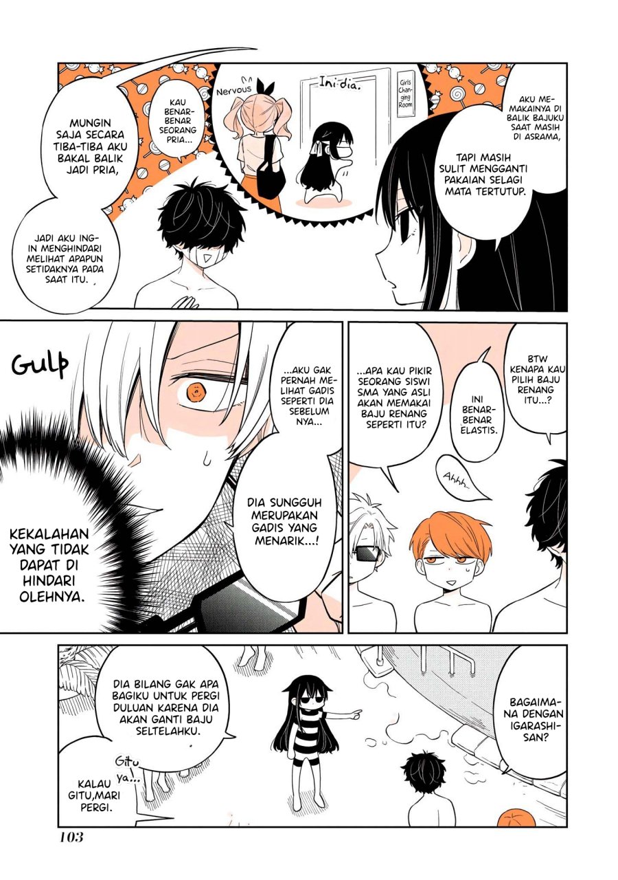 A Lazy Guy Woke Up as a Girl One Morning Chapter 15 - Halaman 6