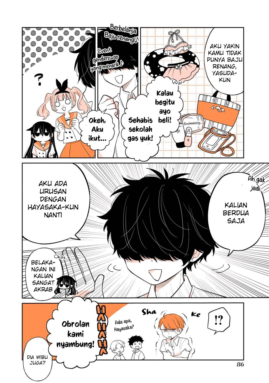 A Lazy Guy Woke Up as a Girl One Morning Chapter 14 - Halaman 5