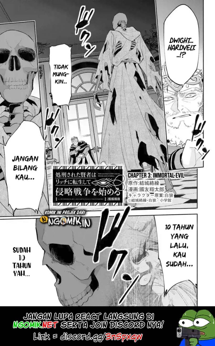 The Executed Sage is Reincarnated as a Lich and Starts an All-Out War Chapter 03.1 - Halaman 2