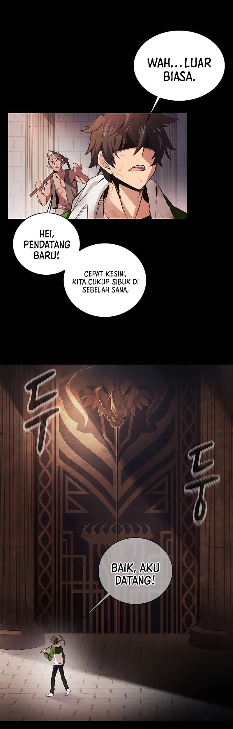 Manhwa I Became A Part Time Employee For Gods (Albanara of the Gods) Chapter 03 gambar 2