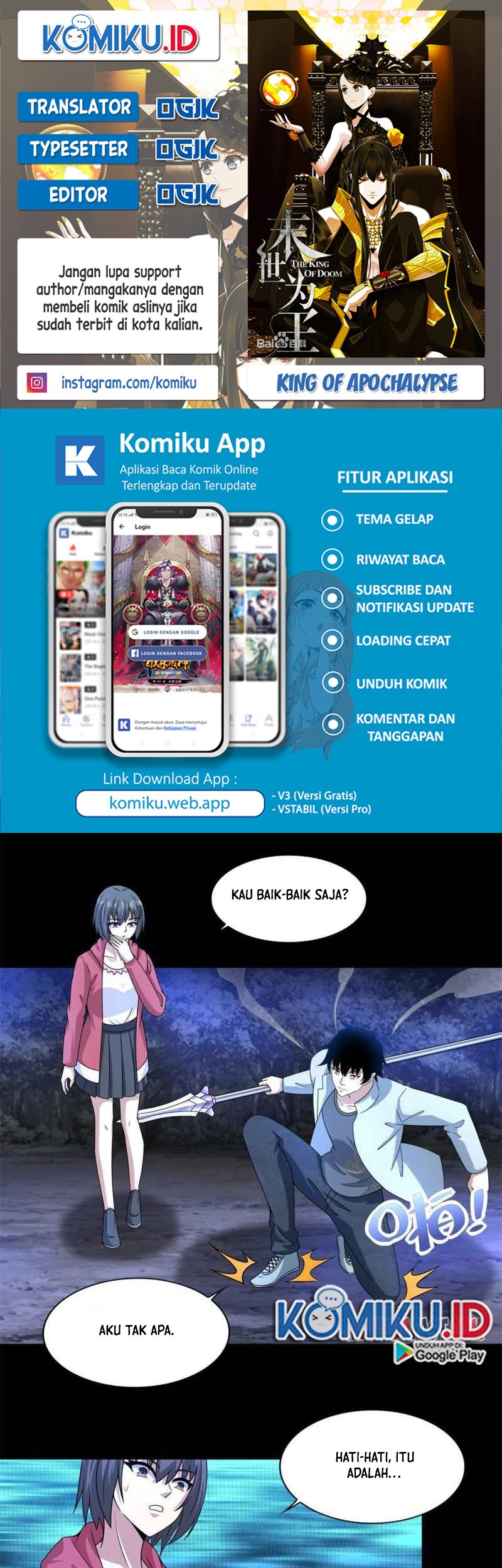 Komik King of Apocalypse Chapter 433 gambar 1