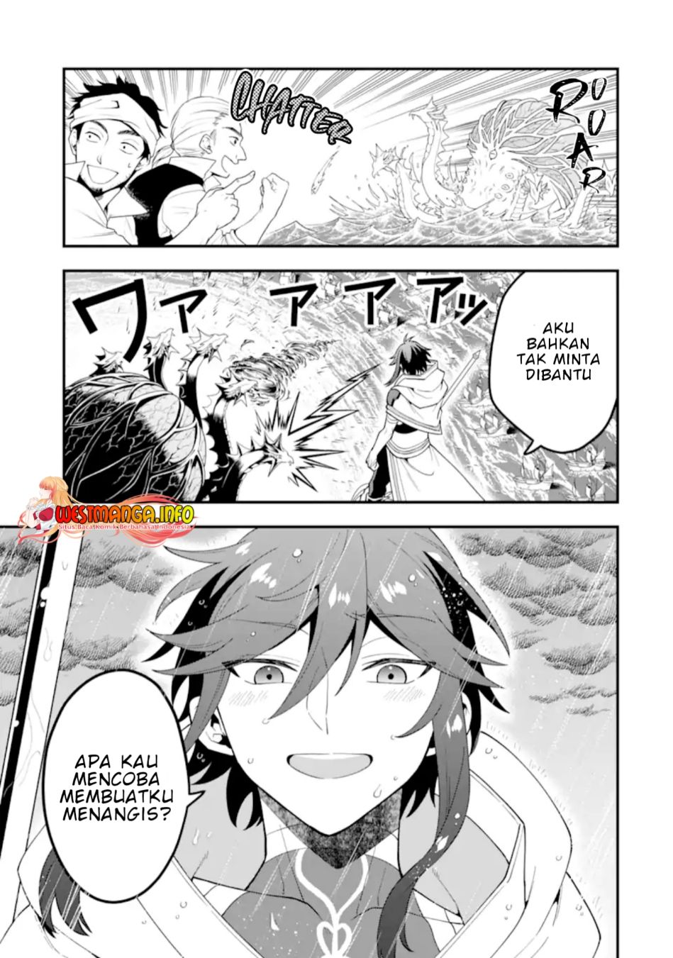 Kouryakuhon o Kushi Suru Saikyou no Mahoutsukai ~”meirei sa sero” to wa Iwa Senai Oreryuu Mao Tobatsu Saizen Ruuto ~ Chapter 41.2 - Halaman 7