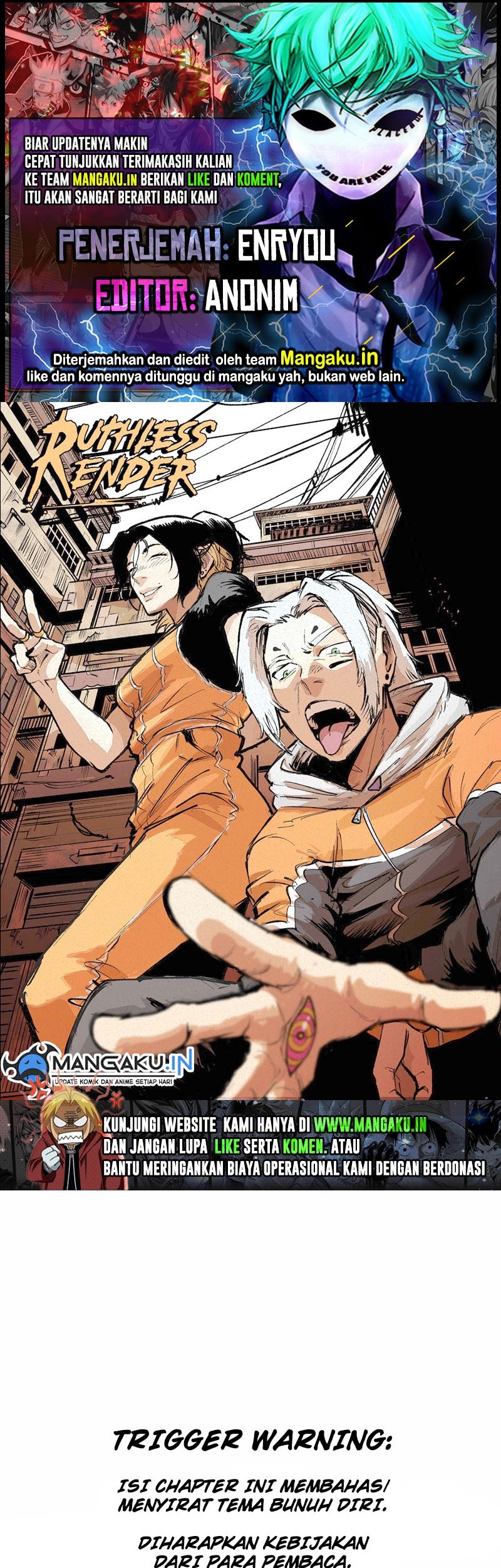 Komik Ruthless Render Chapter 02.1 gambar 1