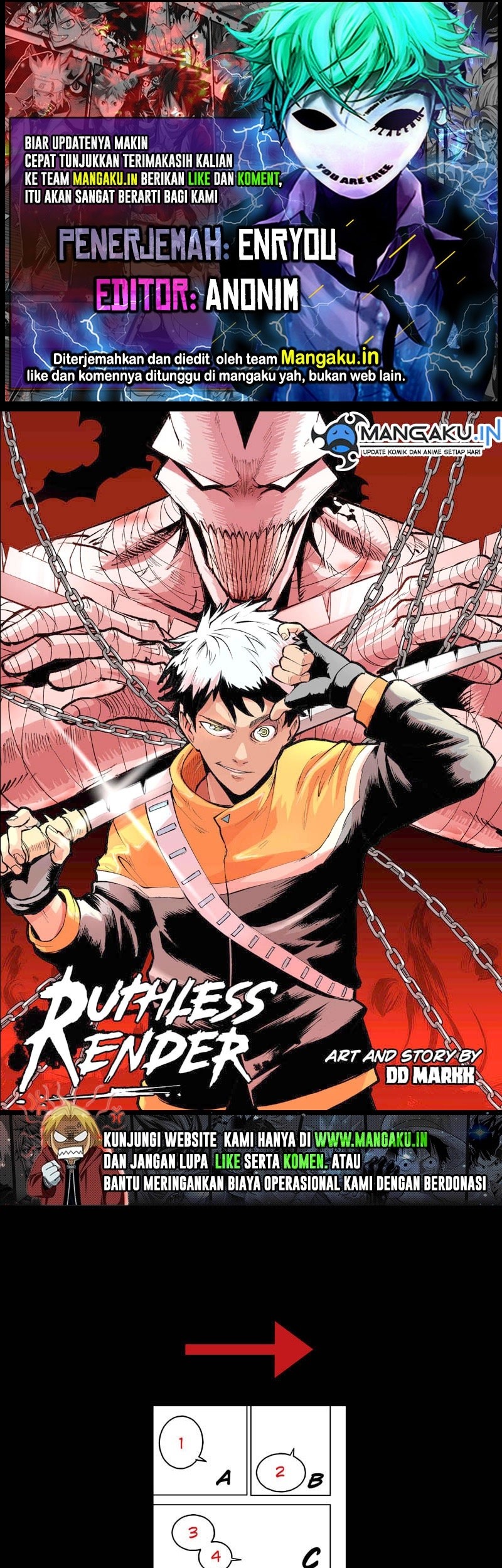 Komik Ruthless Render Chapter 01.1 gambar 1