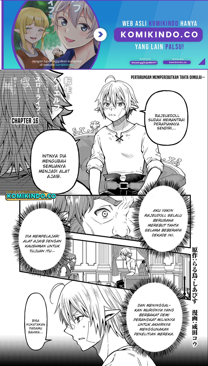 Manga Tensei Shite High Elf ni Narimashitaga, Slow Life wa 120-nen de Akimashita Chapter 16 gambar 2