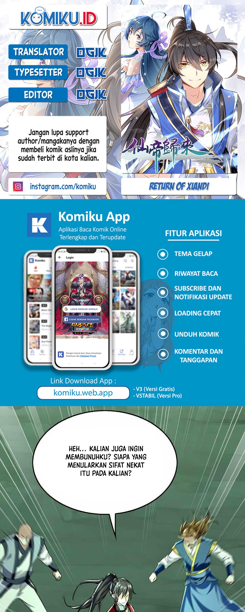Komik Return of Xiandi Chapter 370 gambar 1