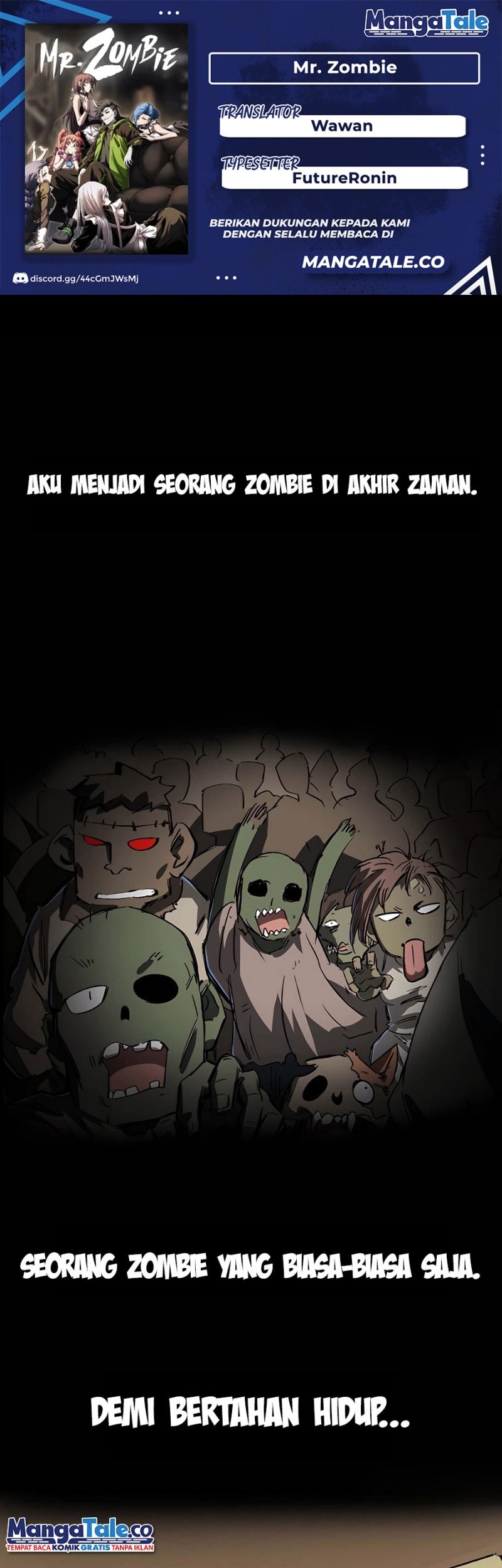 Komik Mr. Zombie Chapter 00.1 gambar 1