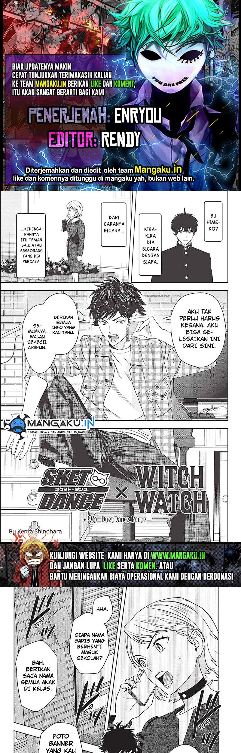 Komik Witch Watch Chapter 96 gambar 1