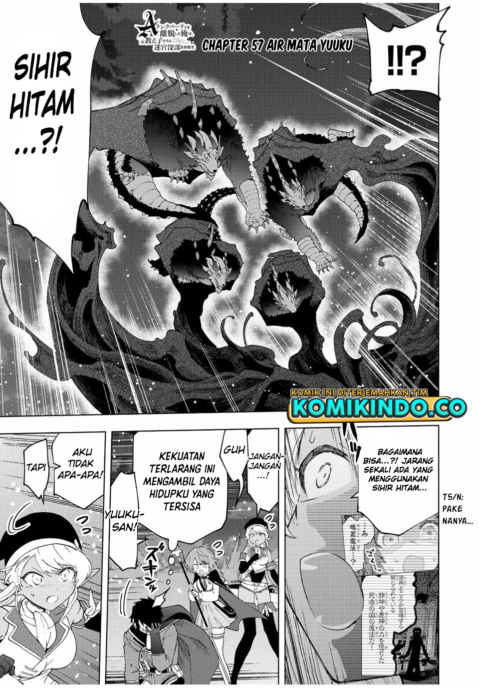 A Rank Party wo Ridatsu Shita Ore wa, Moto Oshiego Tachi to Meikyuu Shinbu wo Mezasu Chapter 57 - Halaman 2
