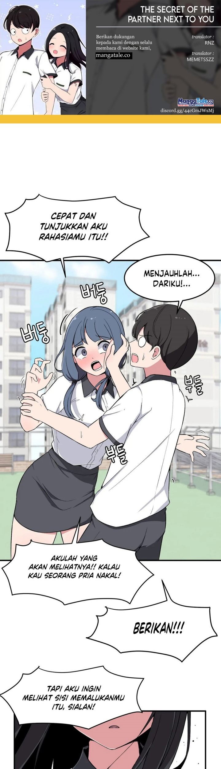 Komik The Secret of the Partner Next to You Chapter 07 gambar 1