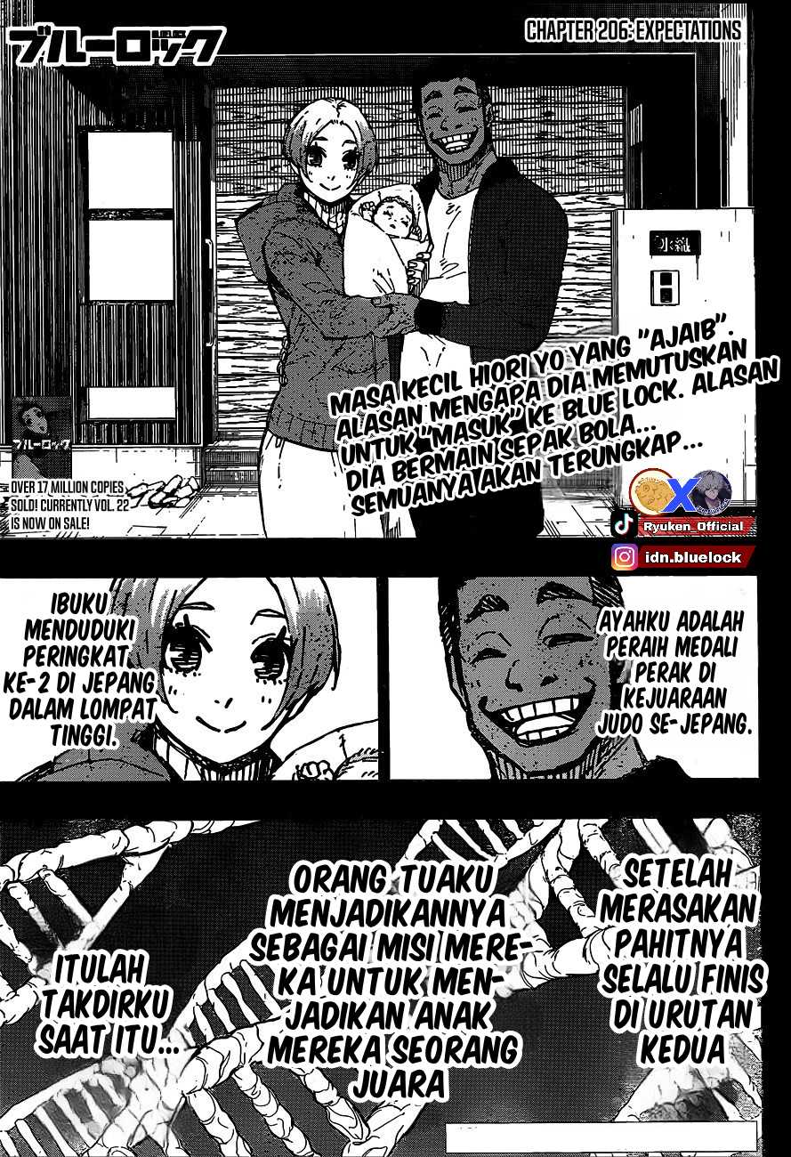 Manga Blue Lock Chapter 206 gambar 2