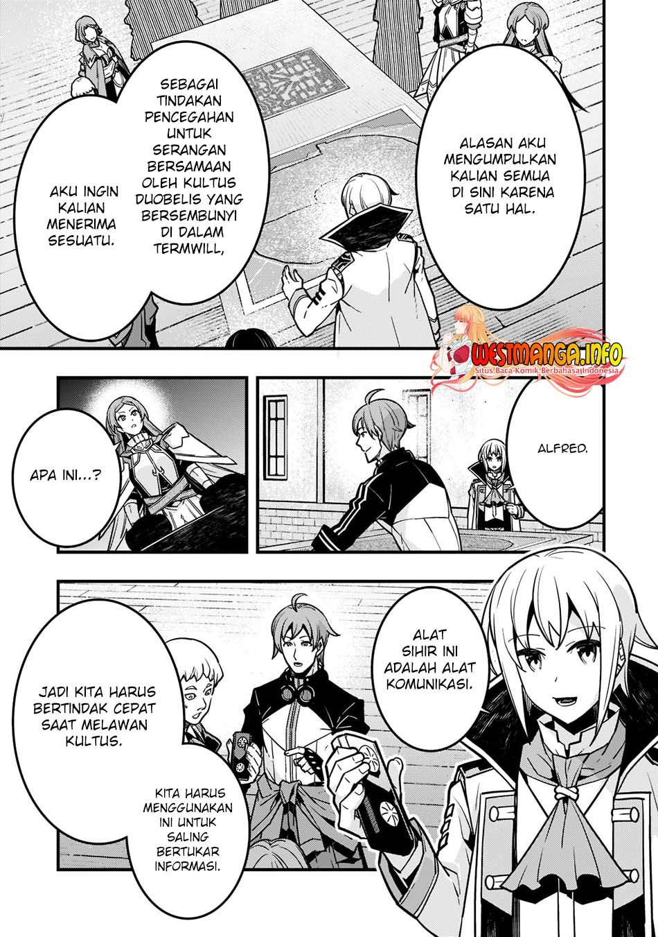 Manga Kyoukai Meikyuu to Ikai no Majutsushi Chapter 55 gambar 2